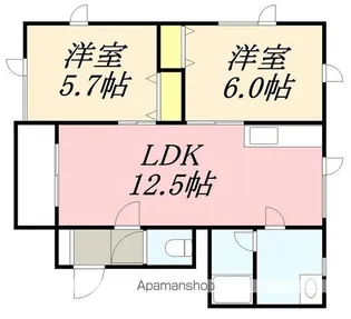 アルフィーネ柳町【301号室】の間取り