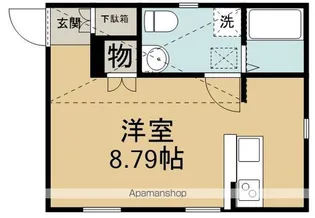 プリマ プリンセスガーデン COEDO【1階】の間取り