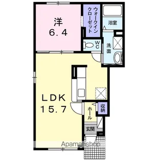 フローラ【1階】の間取り