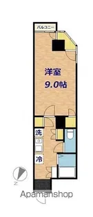 メゾン・ド・エスト【203号室】の間取り