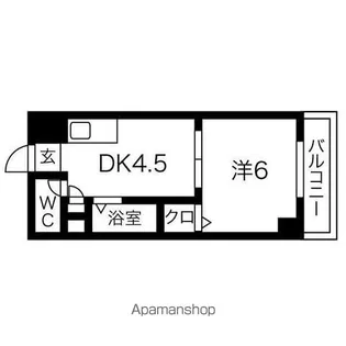 吉岡第2ビル【4階】の間取り