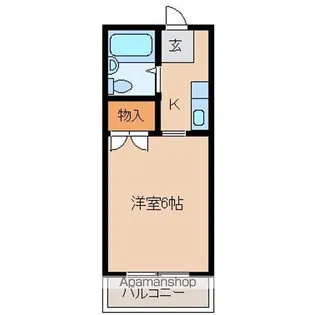 アピタシオン宙【2階】の間取り