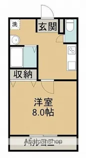 ハートⅡ【2階】の間取り