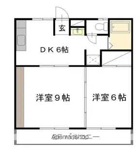 モアエレガンス【205号室】の間取り