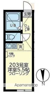 ユナイト白楽ペルセウスの杜【2階】の間取り