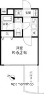 マーレ横浜白金【6階】の間取り