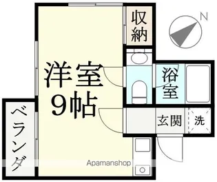 クレセント春江【402号室】の間取り