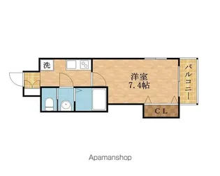 LUXE鶴見【8階】の間取り