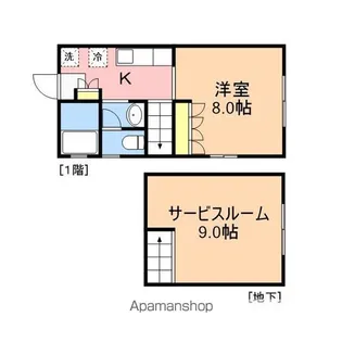 M−ROOF【103号室】の間取り