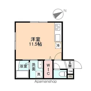 エッジモーメント旅籠【2階】の間取り
