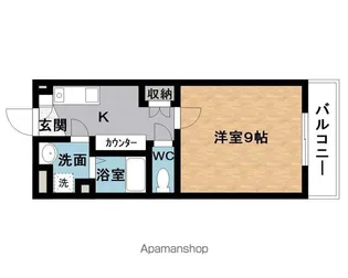 フォレスト イン シラーズ【1階】の間取り