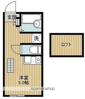 フロレゾン相模原【2階】の間取り