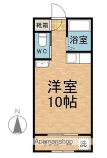 コーポ小島【1階】の間取り