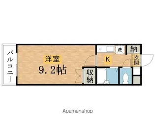 グランジュールMK【2階】の間取り