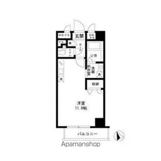 IMICA楠【1階】の間取り