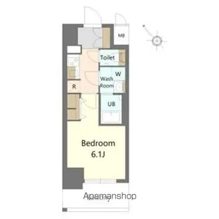 SーRESIDENCE野並駅前BROAD(ブロード)【1103号室】の間取り