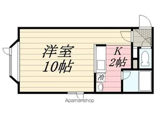 サンリバー南沢Ⅱ【2階】の間取り