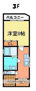 ジュエル鶴橋【301号室】の間取り