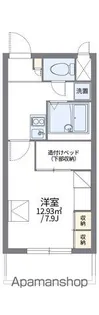 レオパレスパルコートB【2階】の間取り