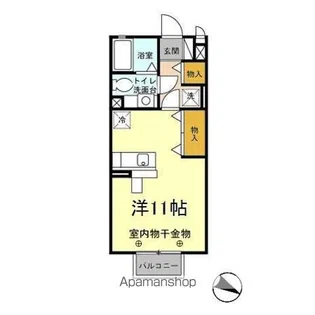 エトワール【2階】の間取り