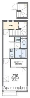 レオネクストプランドール リヴ【206号室】の間取り