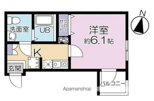 グランシャレー島根3丁目【1階】の間取り