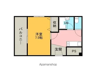 コンフォート春木【306号室】の間取り