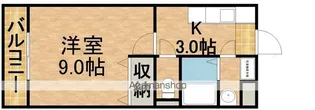 オーシャンブルー【3階】の間取り