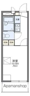 レオパレスドゥジエーム【1階】の間取り