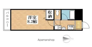 プリミエール小田井【1階】の間取り