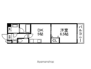ALTA南草津ビュー【305号室】の間取り