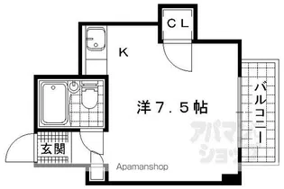 コートヴィエール大手先【302号室】の間取り