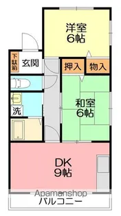 コーポ丸栄Ⅱ【201号室】の間取り