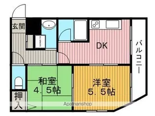 グレース豊中(玉井町)【1階】の間取り