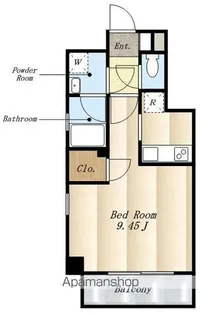 アンソレイユ【10階】の間取り