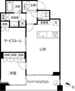 神奈川県横浜市都筑区川和町【マンション】の間取り