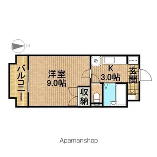ロテュス【2階】の間取り