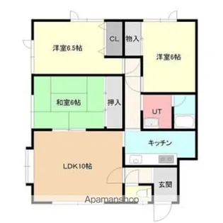 パールハイツ【2階】の間取り