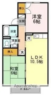 エステートキムラ【2階】の間取り