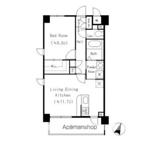 ピースフル【2階】の間取り