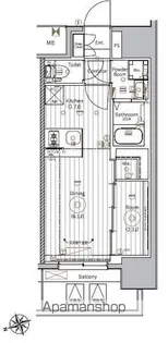 メイクスWアート上前津Ⅴ【302号室号室】の間取り