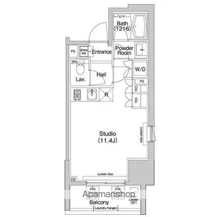 コンフォリア東池袋EAST【6階】の間取り