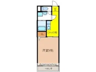 リバティベル三好丘【306号室】の間取り