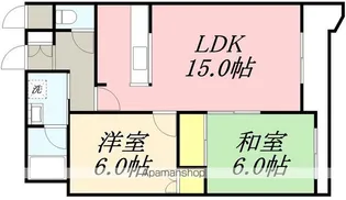 コルサ五稜郭(CORSA五稜郭)【4階】の間取り