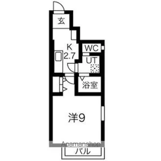 FIRST花巻【1階】の間取り