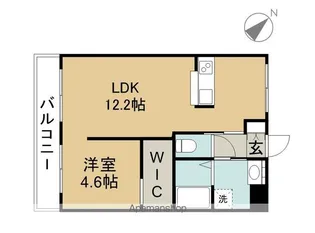 サンテラス226【103号室】の間取り