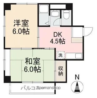 丸長館【2階】の間取り
