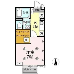 サンハイム森町 B【1階】の間取り