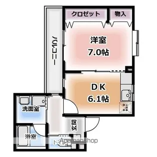 EAST【3階】の間取り