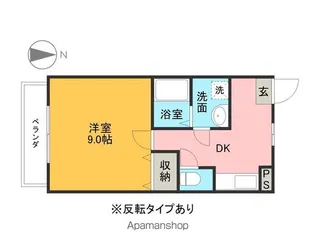 アマリエンバード【3階】の間取り